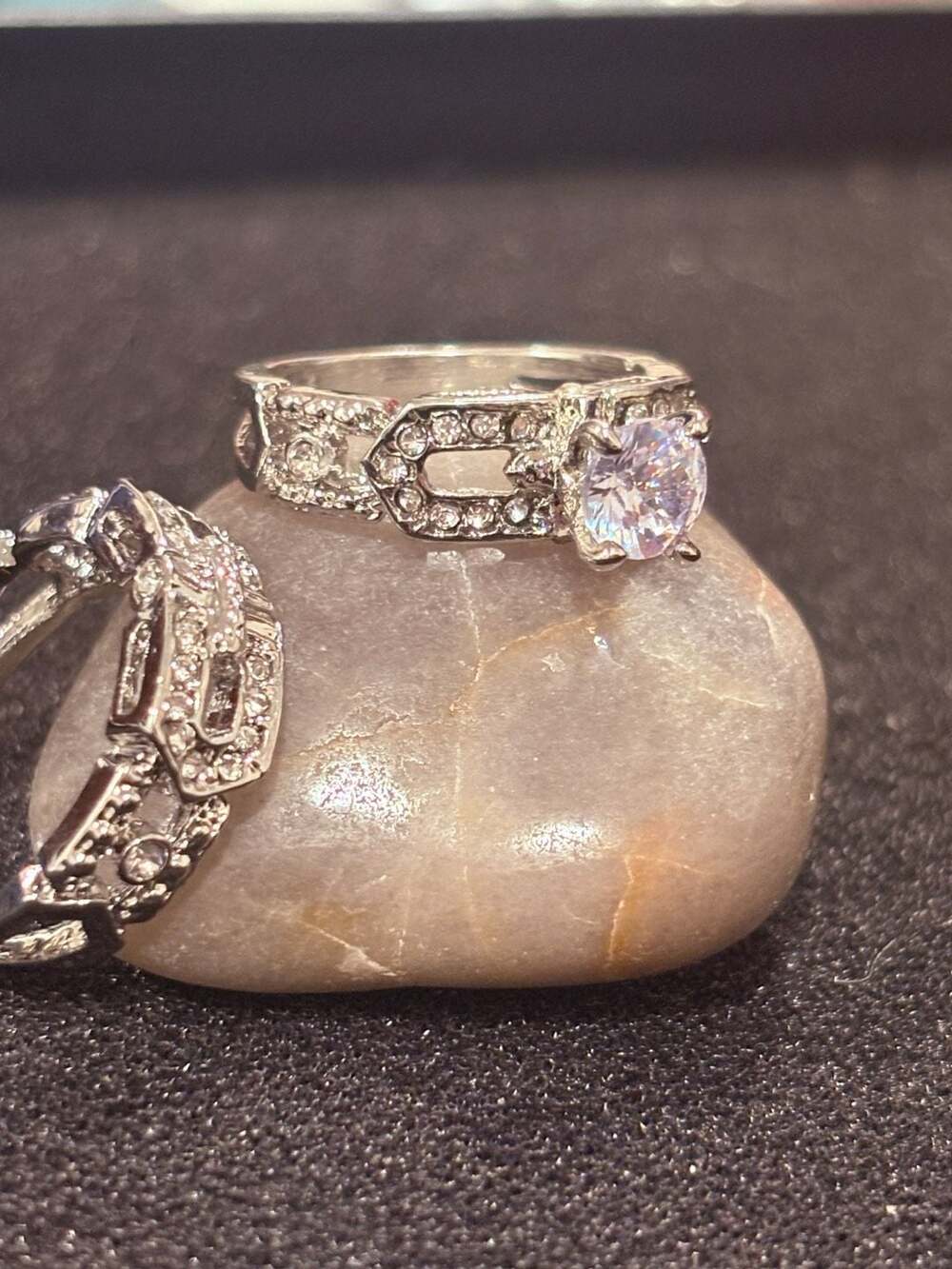 Crystal Ring Set - Picture 3 of 6